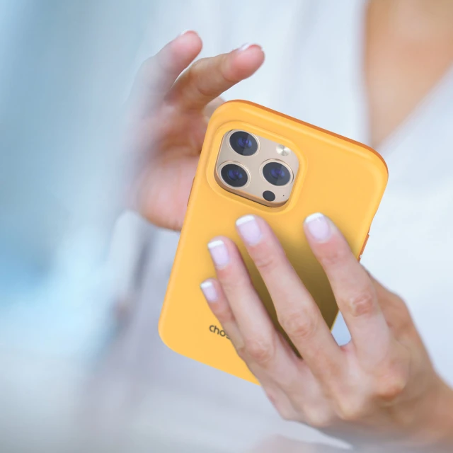 Чохол Choetech MFM Anti-Drop Case для iPhone 13 Pro Orange with MagSafe (PC0113-MFM-YE)