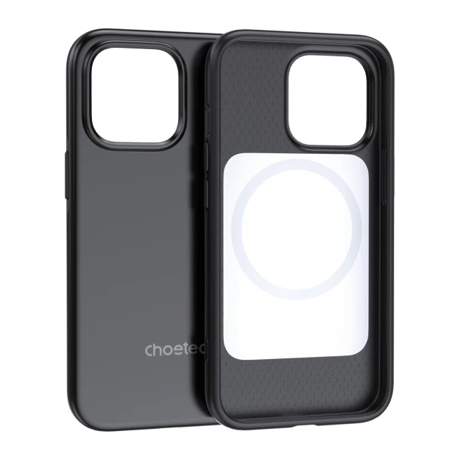 Чохол Choetech MFM Anti-Drop Case для iPhone 13 Pro Max Black with MagSafe (PC0114-MFM-BK)