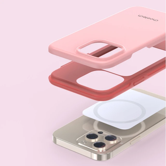 Чохол Choetech MFM Anti-Drop Case для iPhone 13 Pro Max Pink with MagSafe (PC0114-MFM-PK)