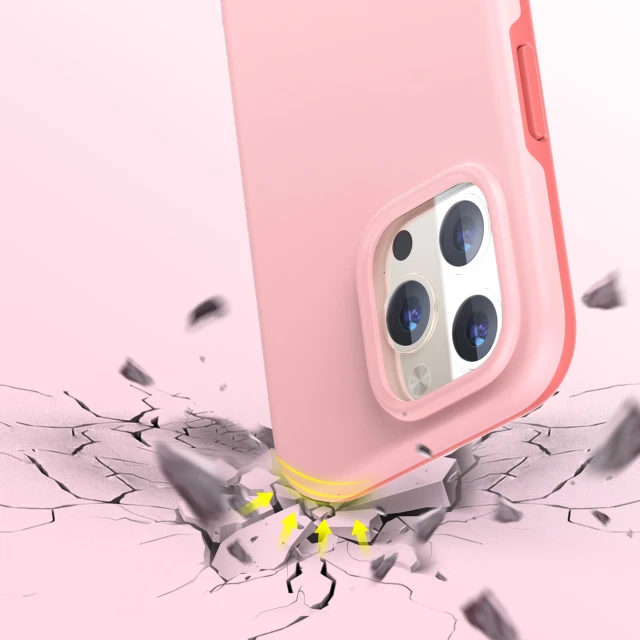 Чохол Choetech MFM Anti-Drop Case для iPhone 13 Pro Max Pink with MagSafe (PC0114-MFM-PK)