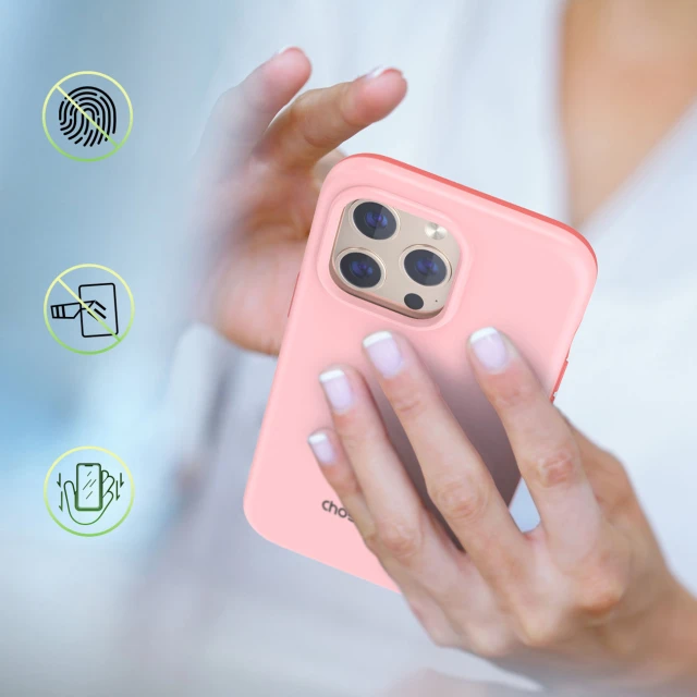 Чохол Choetech MFM Anti-Drop Case для iPhone 13 Pro Max Pink with MagSafe (PC0114-MFM-PK)