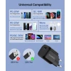 Мережевий зарядний пристрій Choetech 30W USB-C Black (PD5007)
