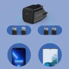 Мережевий зарядний пристрій Choetech 30W USB-C Black (PD5007)
