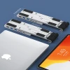 Док-станция для ноутбука Choetech 2xUSB-A/USB-C/HDMI/TF/SD Silver (HUB-M43-SL)