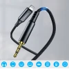 Кабель Choetech AUX007 Lightning / mini jack 3.5mm 1m Black (6932112103109)
