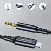 Кабель Choetech Lightning / mini jack 3.5mm 2 м Black (AUX009)