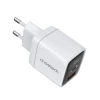 Мережевий зарядний пристрій Choetech GaN3 PD 35W USB-A | USB-C White (PD6052)