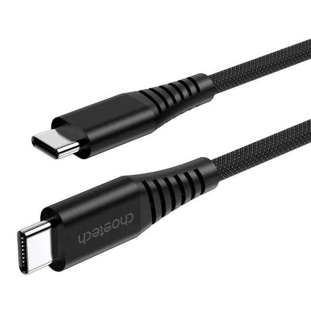 Кабель Choetech XCC-1051 USB-C to USB-C 240W Black 1.8m (6932112107138)