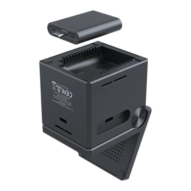 Бездротовий зарядний пристрій Choetech 3-in-1 15W Black (T632-F)
