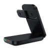 Бездротовий зарядний пристрій Choetech Magnetic 3-in-1 20W Black with MagSafe (B750)