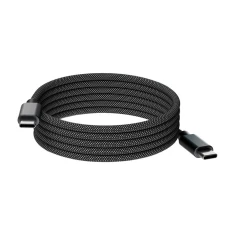 Кабель Choetech Magnetic XCC-1052 USB-C to USB-C 240W Black 1.2m (6932112108258)