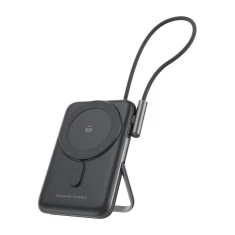 Портативний зарядний пристрій Choetech Magnetic Wireless B735 10000mAh PD 20W with USB-C Cable Black (B735)