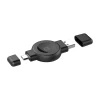 Бездротовий зарядний пристрій Choetech In-line для смарт-годинника 5W Black (T606-F-V2)