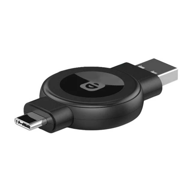 Бездротовий зарядний пристрій Choetech In-line для смарт-годинника 5W Black (T606-F-V2)