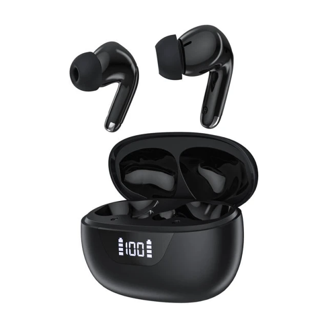 Бездротові навушники TWS Choetech BH-T60 ENC+ANC Black (6932112109217)