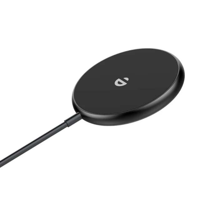 Бездротовий зарядний пристрій Choetech Magnetic 3-in-1 7.5W Black with MagSafe (T697-F)