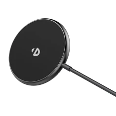 Бездротовий зарядний пристрій Choetech Magnetic 3-in-1 7.5W Black with MagSafe (T697-F)
