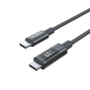 Кабель Choetech PD60W USB-C to USB-C Digital Display 1.2m Nylon Black (6932112112224)