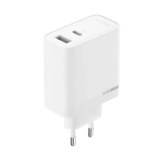 Мережевий зарядний пристрій OPPO VCB8OAEH 80W USB-A + USB-C White (6932169344517)