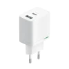 Зарядний пристрій мережевий Oppo OSAB4CB4AE 45W USB-A + USB-C White (6932169365598)