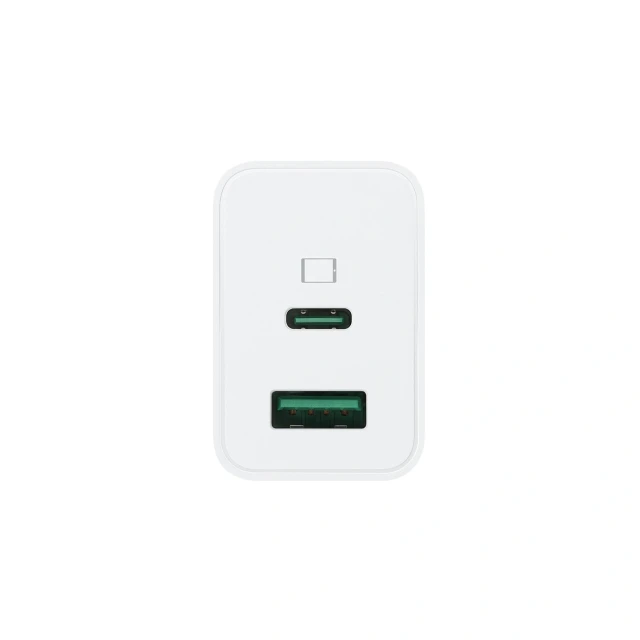 Зарядний пристрій мережевий Oppo OSAB4CB4AE 45W USB-A + USB-C White (6932169365598)