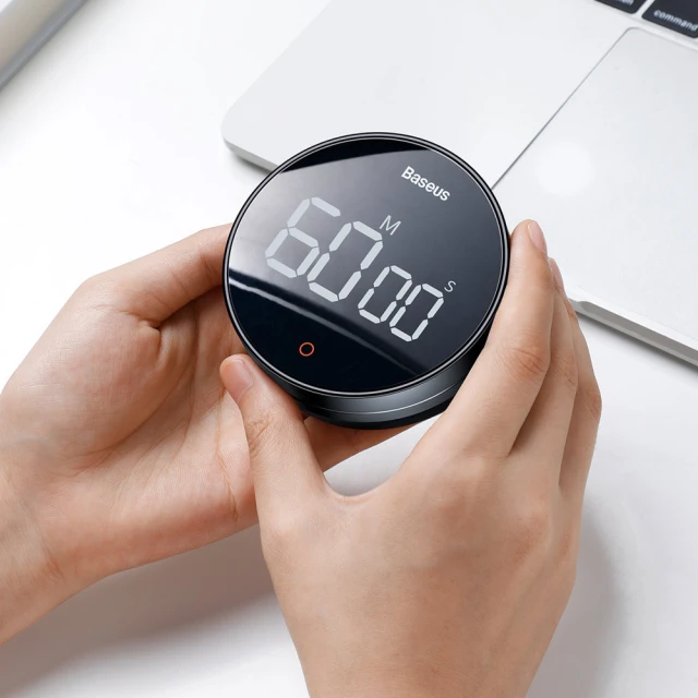 Таймер Baseus Heyo Rotation Countdown Timer Pro Grey (FMDS000013)
