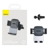 Автотримач Baseus Easy Control Pro Clamp Car Mount Holder Black (SUYK000101)