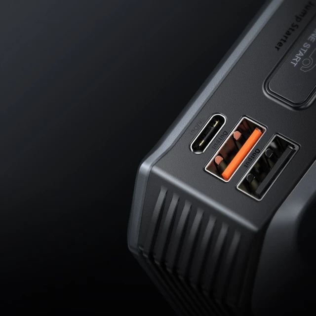 Автомобільний пусковий пристрій Baseus Starter Jump Starter Booster 20000 mAh Black (CGNL020001)