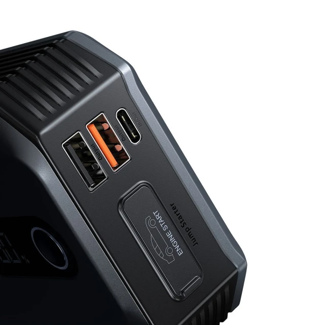 Автомобільний пусковий пристрій Baseus Starter Jump Starter Booster 20000 mAh Black (CGNL020001)