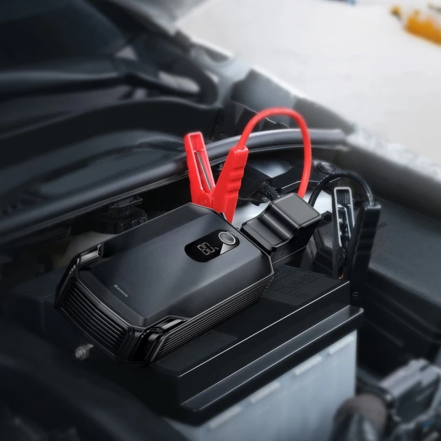 Автомобільний пусковий пристрій Baseus Starter Jump Starter Booster 20000 mAh Black (CGNL020001)