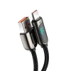 Кабель Baseus Display USB-A to USB-C 66W 1m Black (CASX020001)