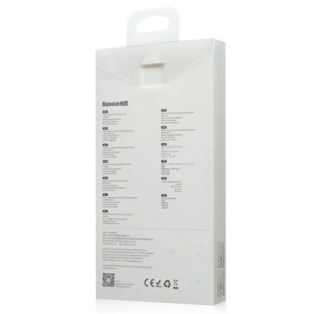 Чохол Baseus Simple Series для iPhone 13 Pro Black (ARAJ000401)