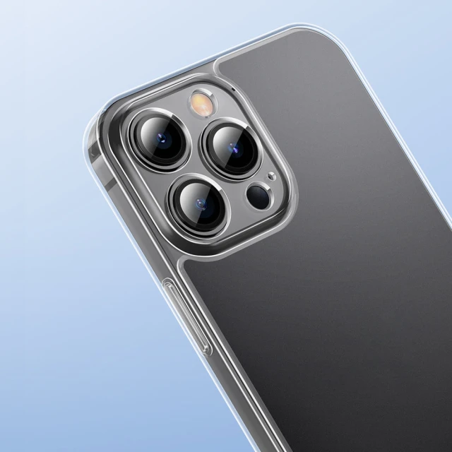 Чохол Baseus Frosted Glass для iPhone 13 Pro Max Transparent (ARWS000202)