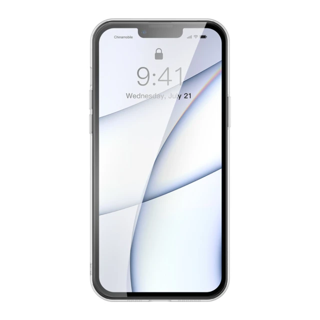 Чехол Baseus Frosted Glass для iPhone 13 Pro Black (ARWS000401)