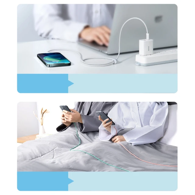 Кабель Baseus Dynamic Series USB-C to Lightning 1m Blue (CALD000003)