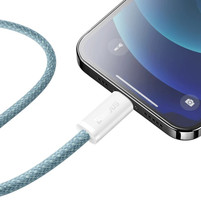 Кабель Baseus Dynamic Series USB-C to Lightning 1m Blue (CALD000003)