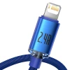 Кабель Baseus Crystal Shine USB-A to Lightning 2m Blue (CAJY000103)