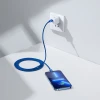 Кабель Baseus Crystal Shine USB-C to Lightning 2m Blue (CAJY000303)