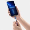 Кабель Baseus Crystal Shine USB-C to Lightning 2m Blue (CAJY000303)