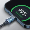 Кабель Baseus Crystal Shine USB-C to Lightning 2m Blue (CAJY000303)