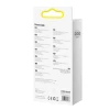 Кабель Baseus Crystal Shine USB-A to USB-C 2m Black (CAJY000501)
