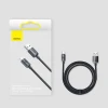 Кабель Baseus Crystal Shine USB-A to USB-C 2m Black (CAJY000501)