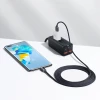 Кабель Baseus Crystal Shine USB-A to USB-C 2m Purple (CAJY000505)