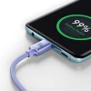 Кабель Baseus Crystal Shine USB-C to USB-C 1.2m Purple (CAJY000605)