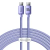 Кабель Baseus Crystal Shine USB-C to USB-C 2m Black (CAJY000705)
