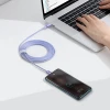 Кабель Baseus Crystal Shine USB-C to USB-C 2m Black (CAJY000705)