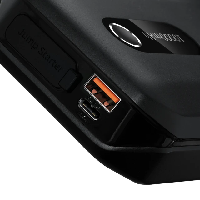 Автомобільний пусковий пристрій Baseus Starter Jump Starter Booster 10000 mAh Black (CGNL020101)