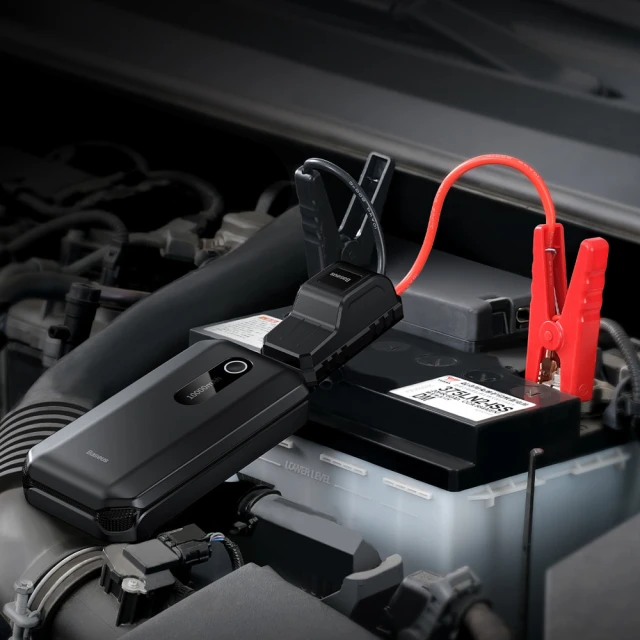 Автомобільний пусковий пристрій Baseus Starter Jump Starter Booster 10000 mAh Black (CGNL020101)