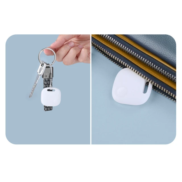 Смарт-брелок Baseus T2 Pro Rechargeable Tracker White (FMTP000002)