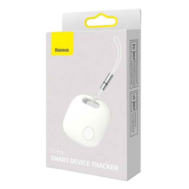 Смарт-брелок Baseus T2 Pro Rechargeable Tracker White (FMTP000002)